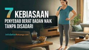 Kebiasaan yang dapat memicu kenaikan berat badan tanpa disadari